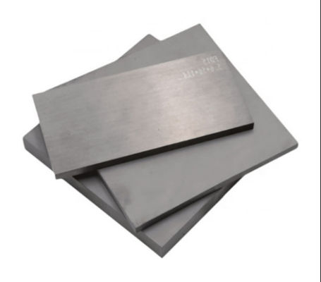 Placa de Carboneto de Tungstênio YG8 50x50x10mm para Corte de Metal
