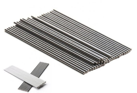 YG10X Vareta de carburo de tungstênio 6 mm x 300 mm Barra de liga de cimento polida