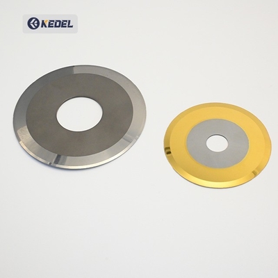 Faca de corte de metal revestido Lâmina de corte de material metálico Lâmina industrial de carboneto de alta precisão e alta resistência ao desgaste