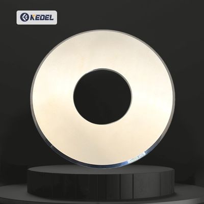 Faca de corte de folha de alumínio com lâmina redonda de metal duro de tungstênio, facas de corte de folha de cobre e alumínio, lâmina industrial