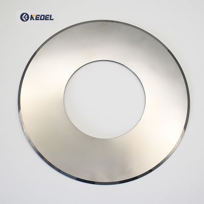 Máquina de fabricação de cigarros de corte de lâmina de venda quente de tabaco de corte de carburo cimentado faca para tabaco circular faca redonda