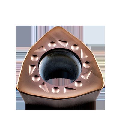 WPGT Modelo de inserção de fresagem CNC com 9,525 mm de diâmetro e 4,2 mm de espessura para usinagem de alta precisão