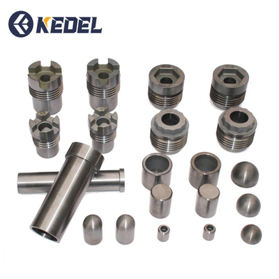 Bocal da linha do carboneto de tungstênio de YG6X dos dentes transversais do entalhe do bocado de perfuração para a exploração do petróleo de PDC