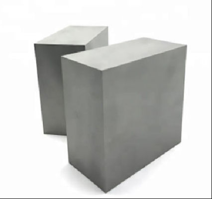 Placa de Carboneto de Tungstênio K10 K20 HRA90 14,9g/cm3 para Corte de Metal