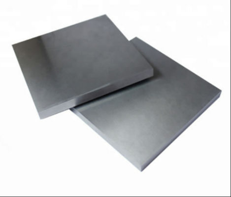 Placa de Carboneto de Tungstênio K10 K20 HRA90 14,9g/cm3 para Corte de Metal