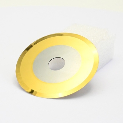 Faca de corte de metal revestido Lâmina de corte de material metálico Lâmina industrial de carboneto de alta precisão e alta resistência ao desgaste