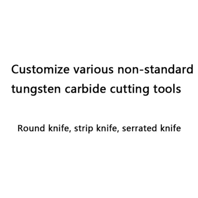 Máquinas de corte de carboidratos de tungstênio