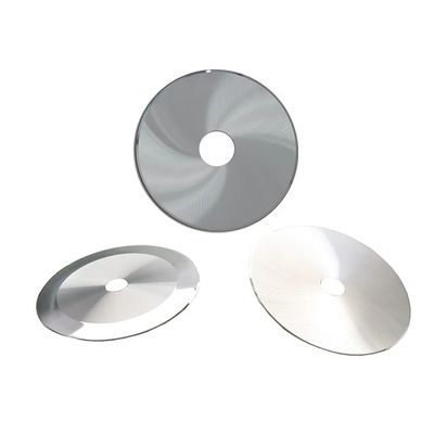 Lâmina de faca circular de tungstênio cimentado para linhas de produção de cigarros Máquinas de processamento de tabaco Lâmina de disco