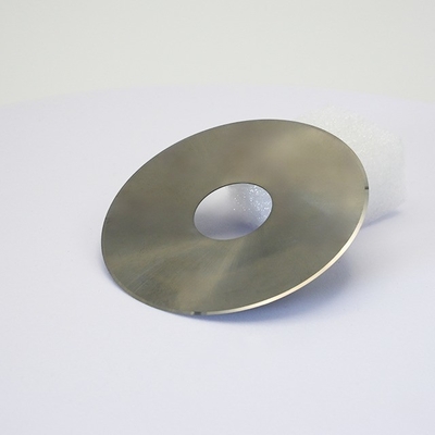 Lâmina de metal duro cimentado industrial personalizada pelo fabricante para máquina de fazer charutos, corte redondo de tabaco, faca circular de tabaco