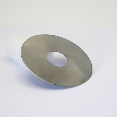 Lâmina de metal duro cimentado industrial personalizada pelo fabricante para máquina de fazer charutos, corte redondo de tabaco, faca circular de tabaco