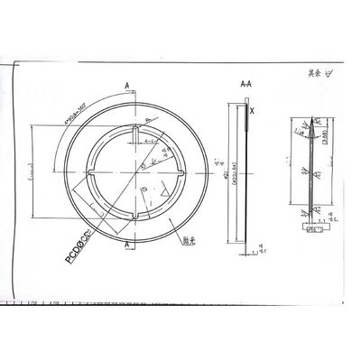 Lâmina de corte para a indústria do tabaco, lâmina de corte de carboneto de tungstênio cimentado para máquina de corte com faca circular, facas de corte