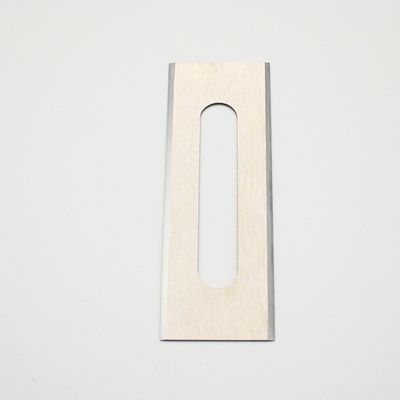 Faca Industrial para Corte e Posicionamento de Fibras Químicas com Ranhuras em Liga de Carboneto de Tungstênio Cementado, Filme de Tecido