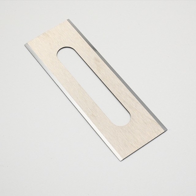 Faca Industrial para Corte e Posicionamento de Fibras Químicas com Ranhuras em Liga de Carboneto de Tungstênio Cementado, Filme de Tecido
