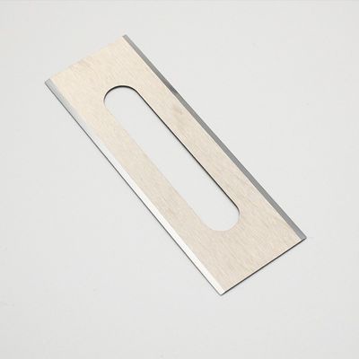 Faca Industrial para Corte e Posicionamento de Fibras Químicas com Ranhuras em Liga de Carboneto de Tungstênio Cementado, Filme de Tecido