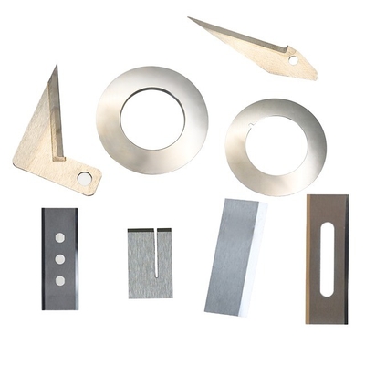 Faca Industrial para Corte e Posicionamento de Fibras Químicas com Ranhuras em Liga de Carboneto de Tungstênio Cementado, Filme de Tecido