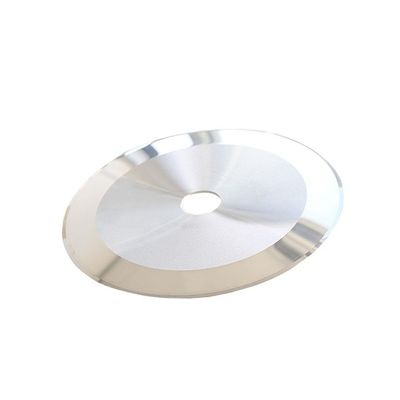 Lâminas circulares personalizadas de alta qualidade em liga de carboneto de tungstênio para corte de tubos de papel de fita, facas com alta resistência ao desgaste YG8 YG9C