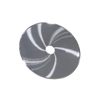 Lâmina de corte circular de liga de carboneto de tungstênio personalizada para tabaco, adequada para máquinas de cigarros na indústria de cigarros