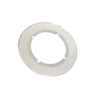 Lâmina Circular Longitudinal de Liga de Carboneto de Tungstênio Personalizada Adequada para Corte Longitudinal de Papelão Ondulado