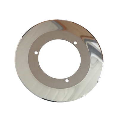Lâmina Circular Longitudinal de Liga de Carboneto de Tungstênio Personalizada Adequada para Corte Longitudinal de Papelão Ondulado