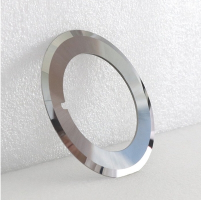 Facas superiores e inferiores de carboneto de tungstênio para corte de lâminas circulares de bateria