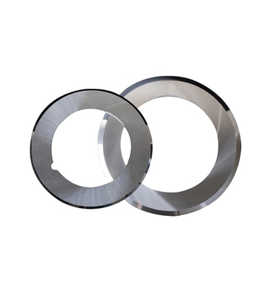 Facas superiores e inferiores de carboneto de tungstênio para corte de lâminas circulares de bateria