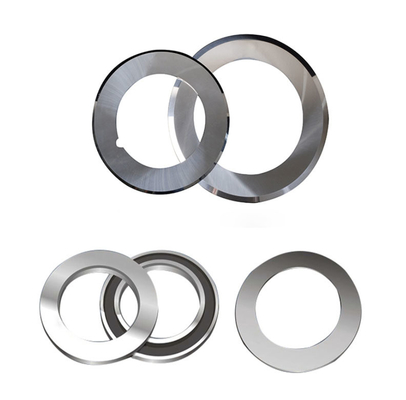 Facas superiores e inferiores de carboneto de tungstênio para corte de lâminas circulares de bateria