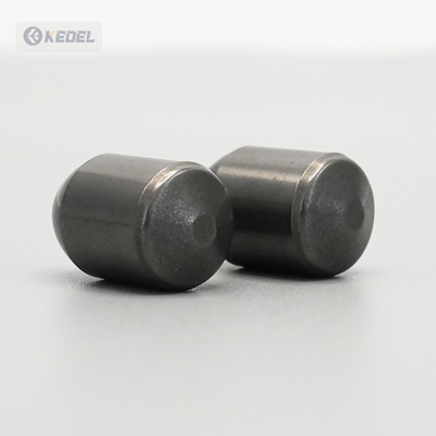 Botões cilíndricos elípticos de liga de carboneto de tungstênio cimentado preto de grau YG8 YG11C personalizados para broca de óleo