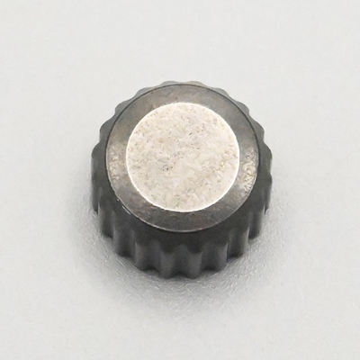 Botões de dente cilíndricos com ranhura cilíndrica chanfrada superior em liga de carboneto de tungstênio cimentado personalizados para a indústria de petróleo e gás