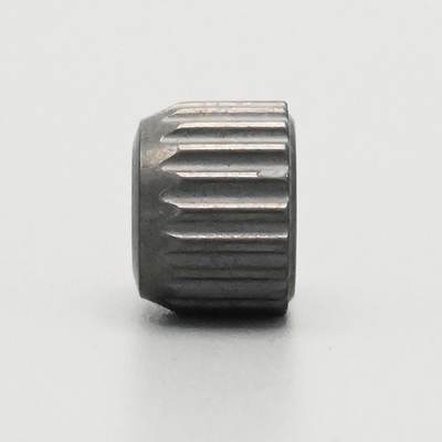 Botões de dente cilíndricos com ranhura cilíndrica chanfrada superior em liga de carboneto de tungstênio cimentado personalizados para a indústria de petróleo e gás