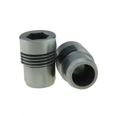 12.7mm Diâmetro do poro YG8 Bocal de Carbono de Tungstênio para Bits PDC com porosidade A02 e cor preta