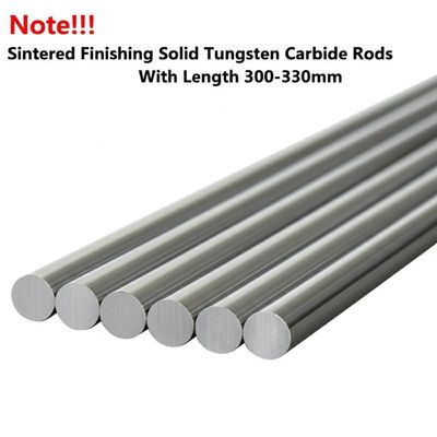 Haste de carboneto de tungstênio YG10X 6mm x 3000mm HIP Sinterizada