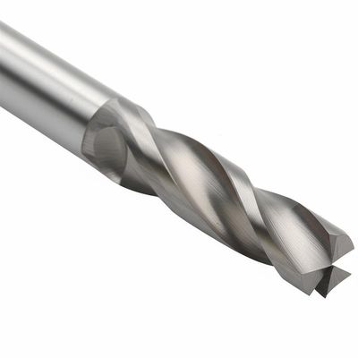 1 / Sólido de um CNC de 4 polegadas abaixo do Roughing soldado cortado da madeira do moinho de extremidade do carboneto de tungstênio
