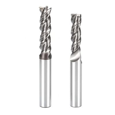 3 flautas esquadram o moinho de extremidade 4mm do carboneto de tungstênio 4 moinhos de aço inoxidável das flautas