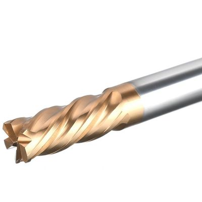 Moinho de extremidade alto do carboneto do CNC da dureza para a máquina do torno do CNC