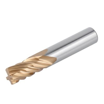 carboneto interno Hrc55 do moinho de extremidade D10 de 2.5mm 6mm Hrc60 para o aço 12mm Endmill lateral