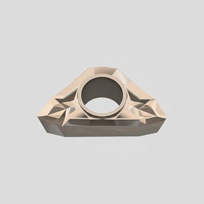 Inserções de gerencio do carboneto de tungstênio da ferramenta do metal TNMG 160404 para o torno