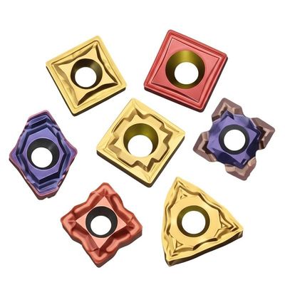 O CNC do carboneto do revestimento do CVD/PVD introduz a ferramenta metalúrgica do corte do CNC