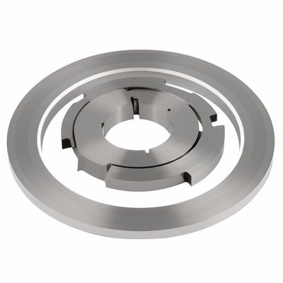 Facas circulares personalizadas de liga de carboneto de tungstênio de alta qualidade para corte de rolos de papel higiênico