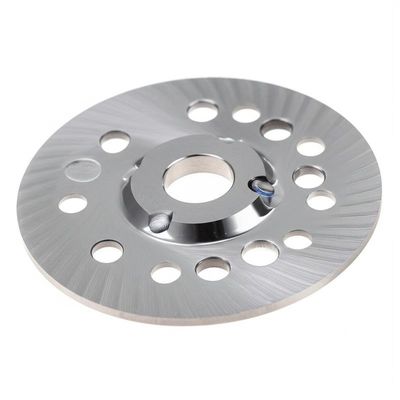 Mão circular de seis furos semicortante Mão circular de meio corte Mão circular de carburo Mão industrial redonda para máquinas de corte completo e meio