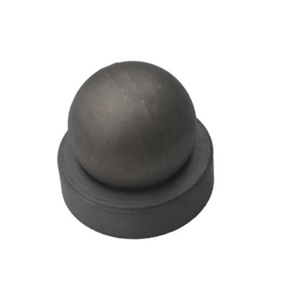 Válvula de esfera de carburo de tungstênio personalizada com liga YG8 YG9C para alta resistência ao desgaste em sistemas de oleodutos e gasodutos