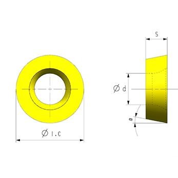 Pastilha CNC RPMV com Material Super Duro e Ângulo de 11° para Processamento de Cobre de Precisão na Fabricação Eletrônica