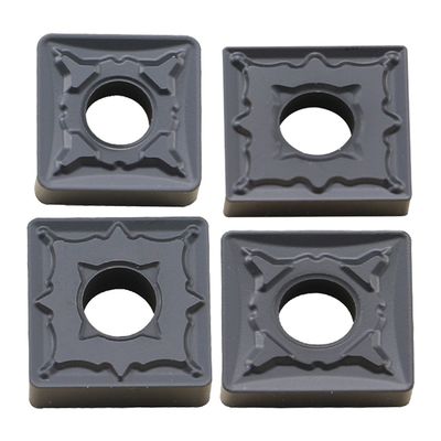 SNMG Modelo Carbide CNC Insert com ângulo de 0° e ±0,08-±0,18 Tolerância para usinagem de diâmetro de 4,76 mm-7,94 mm