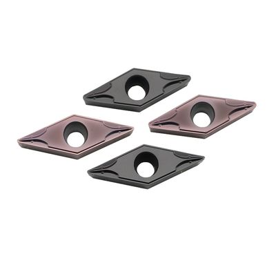 Introdução CNC VCMT concebida com precisão com ângulo V de 35° e ângulo C de 7° para corte de liga a alta temperatura