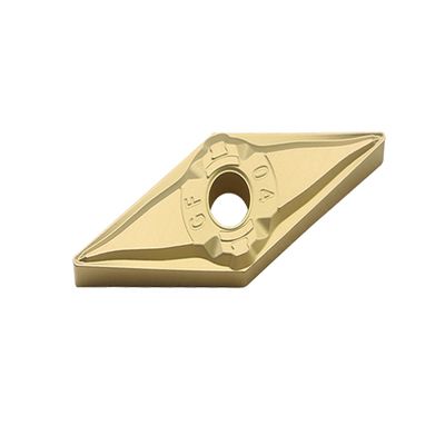 Pastilha CNC modelo VNMG com ranhura quebra-cavacos de dupla face para processamento automatizado