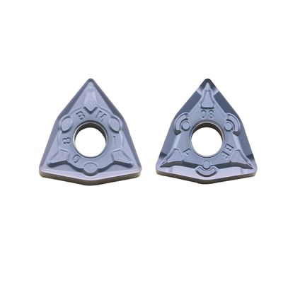 Inserto CNC WNMG de alto desempenho com revestimento PVD para usinagem de precisão na indústria eletrônica