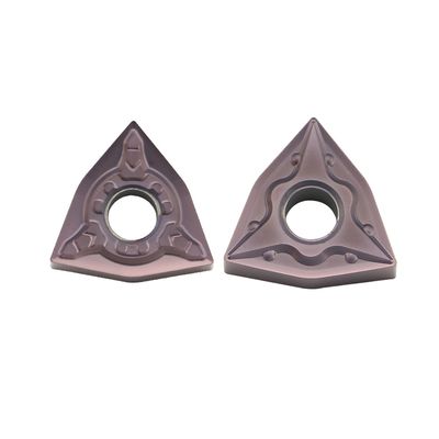 Inserto CNC WNMG de alto desempenho com revestimento PVD para usinagem de precisão na indústria eletrônica