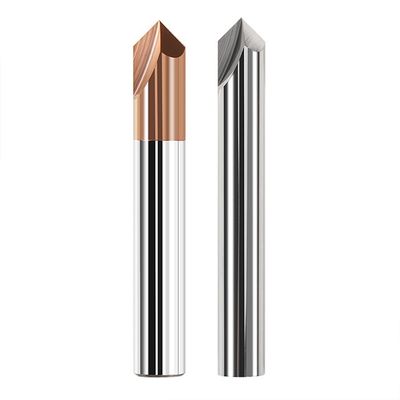 Moinho de extrusão de carburo de tungsténio com ângulo de 90° e camiseta para usinagem de formas planas em aço e liga de alumínio