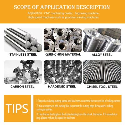 Ferramenta de chamfering de 2 flautas com ângulo de 90°, cortadora de carburo de tungstênio para aço inoxidável