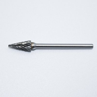 Tipo M Alta precisão Alta dureza 6 mm Carbide Burr rotativo para usinagem de metais