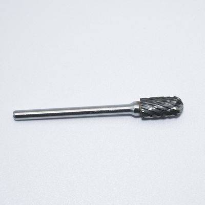 Tipo C 1/8" de vigas HRA 89-92,5 Dureza Carbide Rotary Burr para moedor elétrico e angular